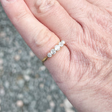 Load image into Gallery viewer, Edwardian Old Cut Diamond Five Stone Ring