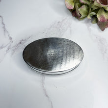 Load image into Gallery viewer, Oval Silver Plated Decorative Box