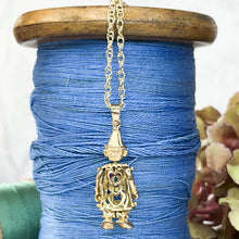 Load image into Gallery viewer, 9ct Gold Vintage Matolly Articulated Clown Pendant