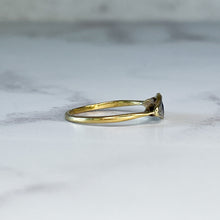 Load image into Gallery viewer, Art Deco 18ct Gold Sapphire and Diamond Ring