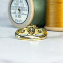 Load image into Gallery viewer, Early 20th Century Old Cut Diamond Daisy Cluster Ring