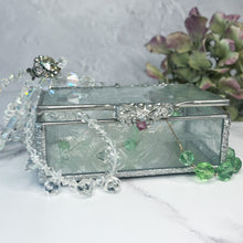 Load image into Gallery viewer, Mid-Century Pressed Glass Decorative Box
