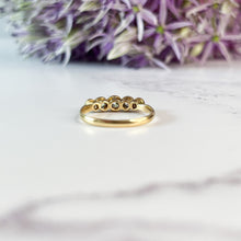 Load image into Gallery viewer, Edwardian Old Cut Diamond Five Stone Ring