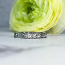 Load image into Gallery viewer, Old Cut Diamond Full Eternity Ring