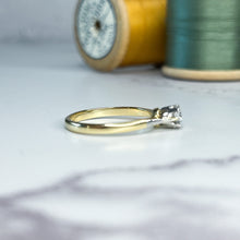 Load image into Gallery viewer, 18ct Gold Old European Cut Diamond Solitaire Ring