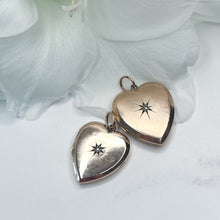 Load image into Gallery viewer, Large Edwardian 9ct Gold Locket Pendant