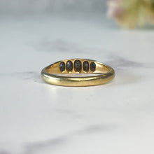 Load image into Gallery viewer, Victorian Style Five Stone Diamond Ring