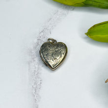 Load image into Gallery viewer, Rolled Gold Heart Shaped Locket Charm
