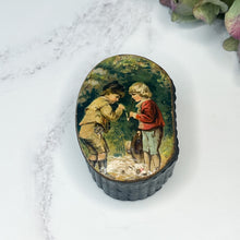 Load image into Gallery viewer, Victorian Painted Snuff Box
