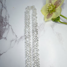 Load image into Gallery viewer, Art Deco Briolette Hand-cut Glass Bead Necklace
