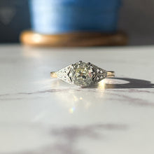 Load image into Gallery viewer, Old Mine Cut Diamond Solitaire
