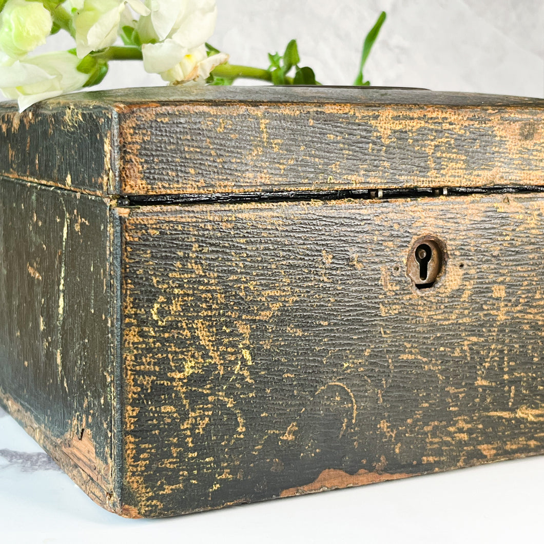 Victorian Leather Jewellery Box