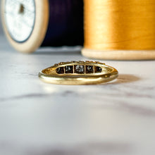 Load image into Gallery viewer, Early 20th Century Five Stone Old Cut Diamond Ring
