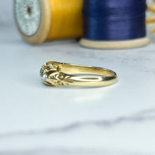 Load image into Gallery viewer, Edwardian Old Cut Diamond Five Stone Ring
