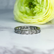 Load image into Gallery viewer, Old Cut Diamond Full Eternity Ring
