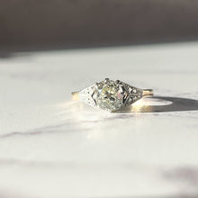 Load image into Gallery viewer, Old Mine Cut Diamond Solitaire
