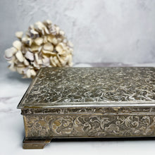 Load image into Gallery viewer, Silver Acanthus Leaf Box
