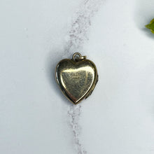 Load image into Gallery viewer, Rolled Gold Heart Shaped Locket Charm
